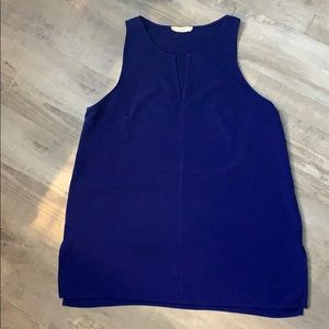 Royal Blue Sleeveless Blouse